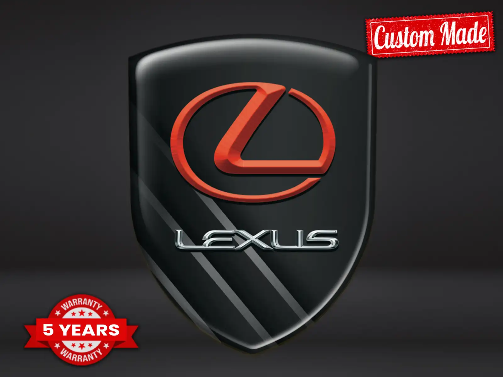Lexus Firmenembleme Auto Robust Universal Hochwertig
